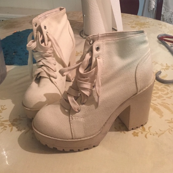 H&m chuncky wedge heels