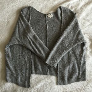 LA Hearts Gray Cardigan