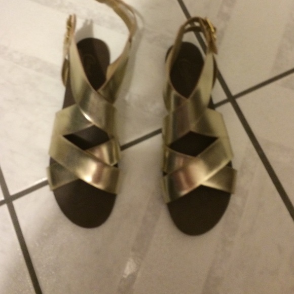Gold sandal