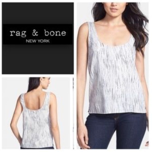 Rag & Bone Tie dye boxy tank - Picture 1 of 2