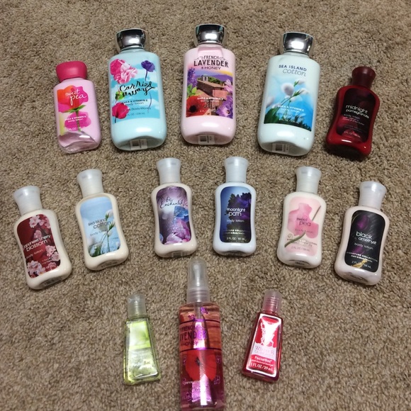 Bath and Body Works Lotions and More