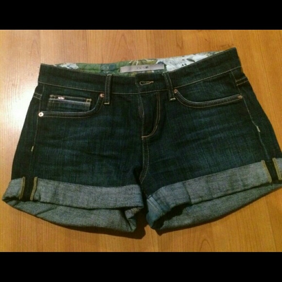 Joe's jeans roll up shorts