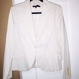 Zara white blazer