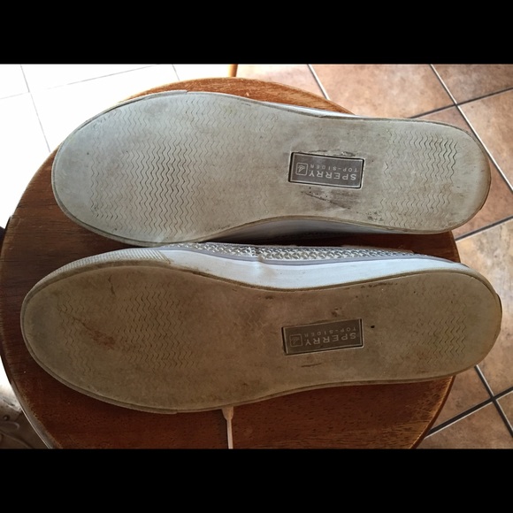 Sparkly Sperry Boat Shoes - Picture 4 of 4