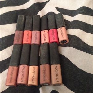 Smashbox mini lip glosses