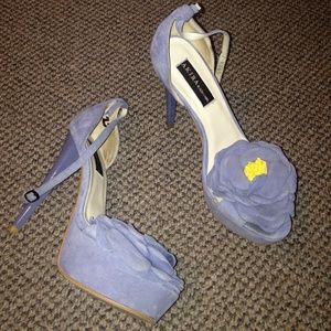 Preowned woman's open toe heel
