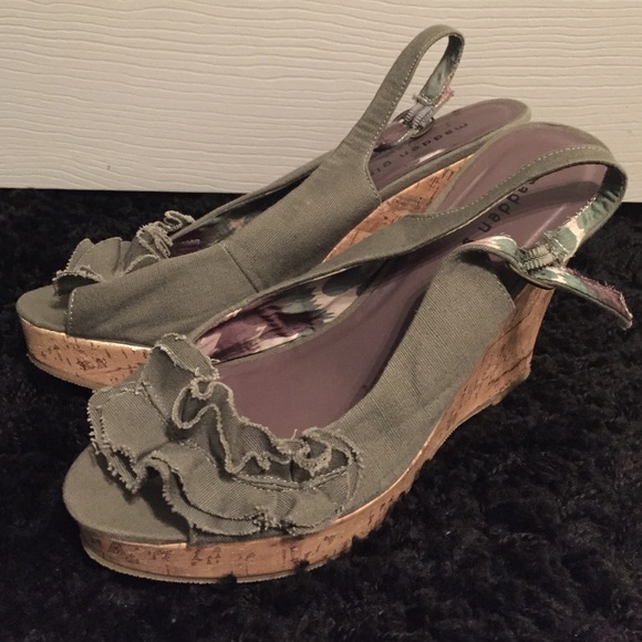 Steve Madden Madden Girl Cork Wedges