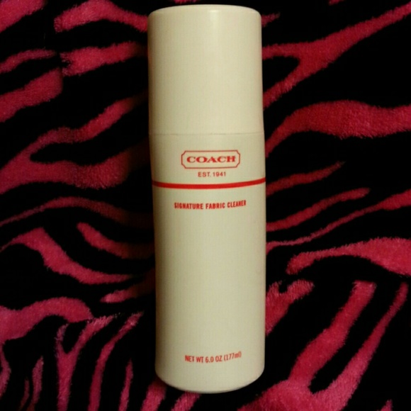 NEW coach fabric cleaner