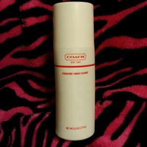 NEW coach fabric cleaner