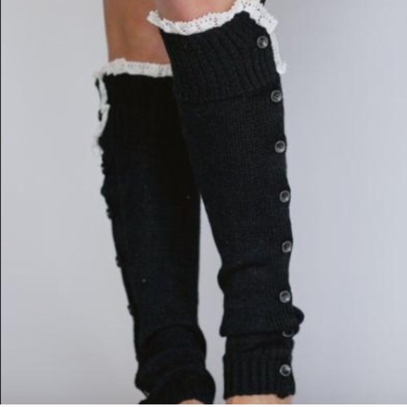 BLACK LEG WARMERS😻 - Picture 2 of 3