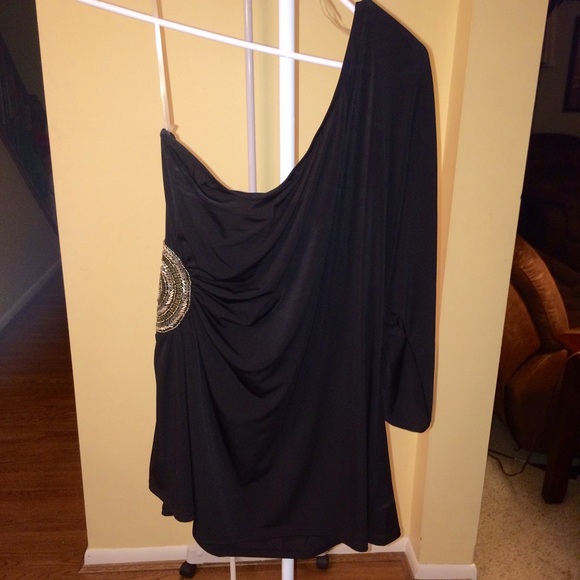 NWT L8ter Sexy One Shoulder Top Size 2X