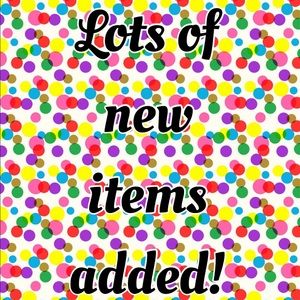 Come check out!! Lots more to be added soon!