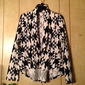 Peplum Cardigan