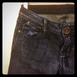 Guess Skinny Jeans in Steel Blue Acid Wash!