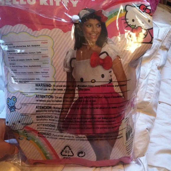 Brand New Hello Kitty Halloween Costume