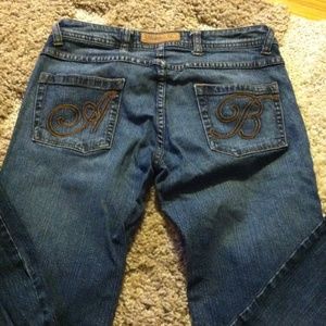 bundle of two pairs of jeans for rosa