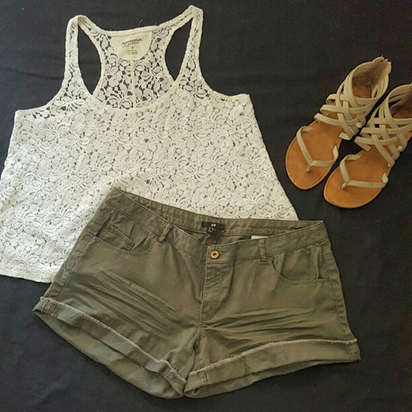 H&M Pants - Olive H&M Shorts