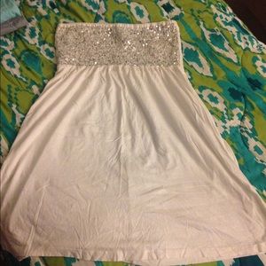 Sequin beach cover up