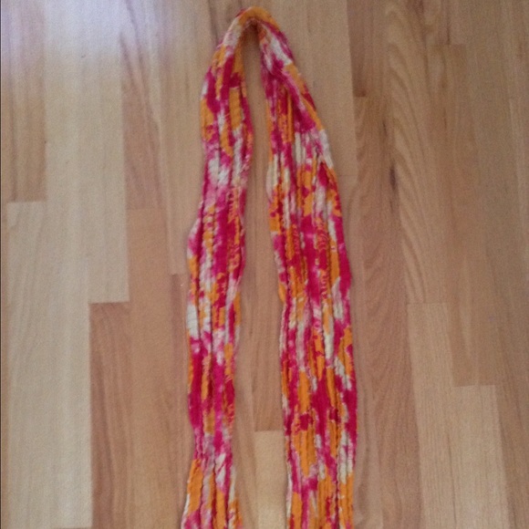 Accessories - warm splattered scarf