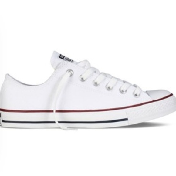 Converse Shoes - White Low Top Converse