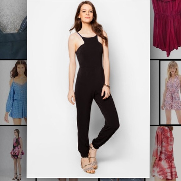 Cute black romper