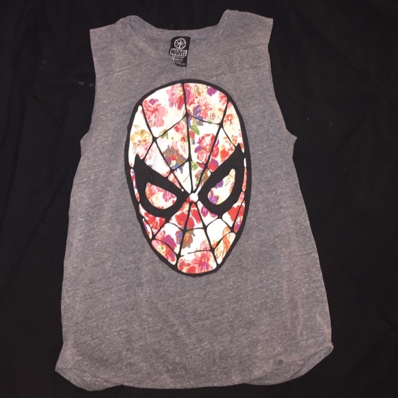 Spider-Man Floral tank top