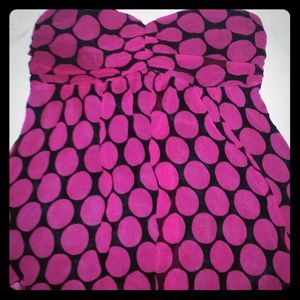 Polka dot Tube top