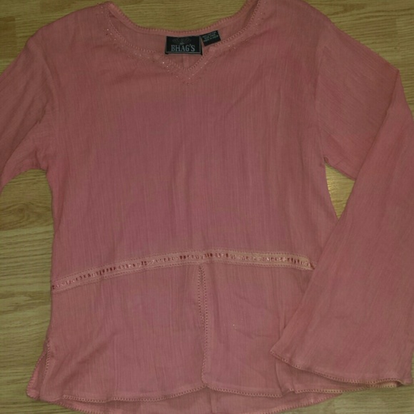 Bead and crochet boho top - Picture 2 of 4