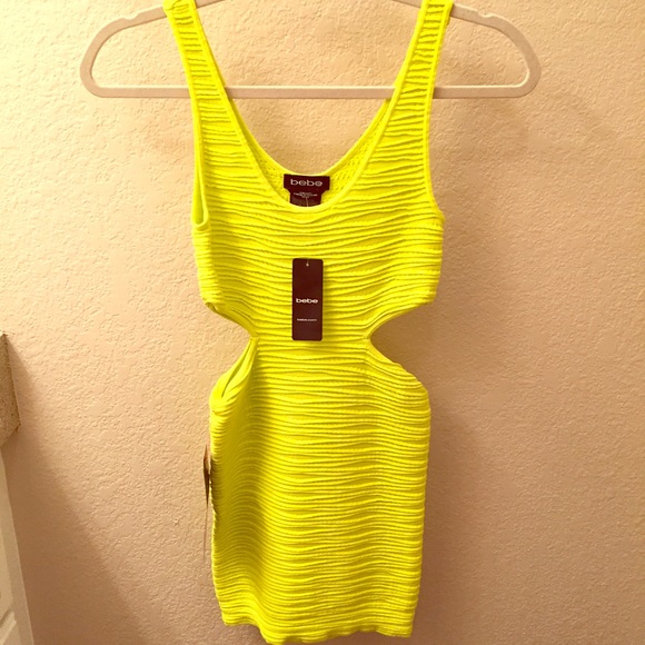 Bebe Body-con Cut Out Dress