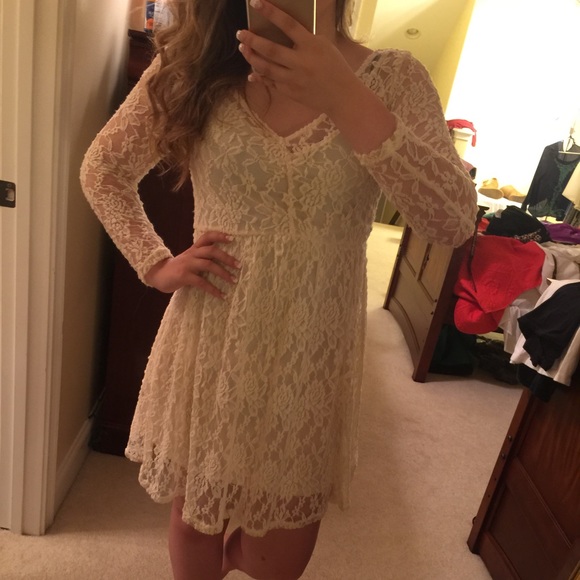 White Lace Dress