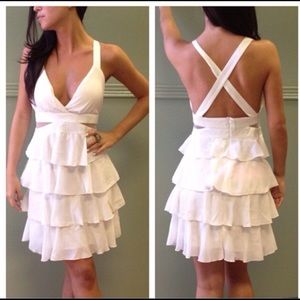 White Tier Dress