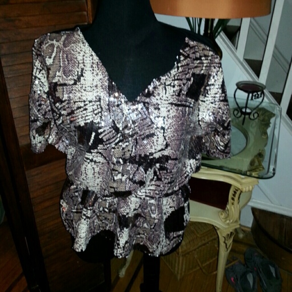Jazzy Sequined top