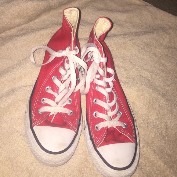 red high top converse