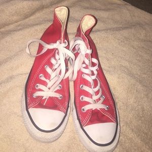 red high top converse