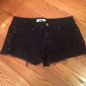 PINK Black Shorts