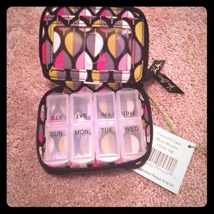 Moon Blooms Vera Bradley Travel Pill Case💘