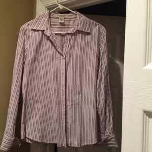 Banana Republic ladies button down dress shirt