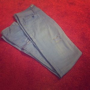 (Bundled) Ripped Blue Jeans