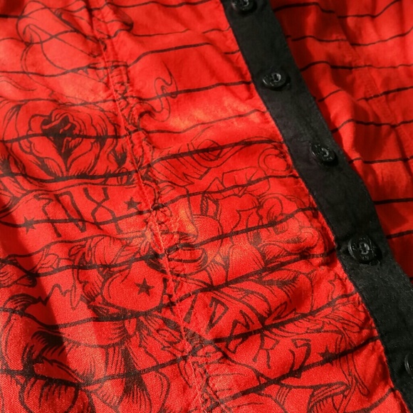 Red Fox halter top - Picture 2 of 3