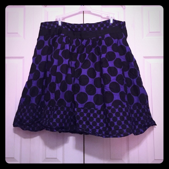 Polka dot skirt