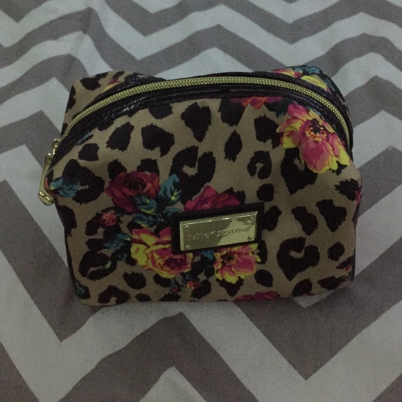 Betsy Johnson makeup bag