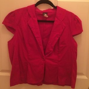 Red blazer