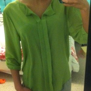 Brand New Green Blouse Size Medium