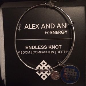 Alex and Ani endless knot bracelet