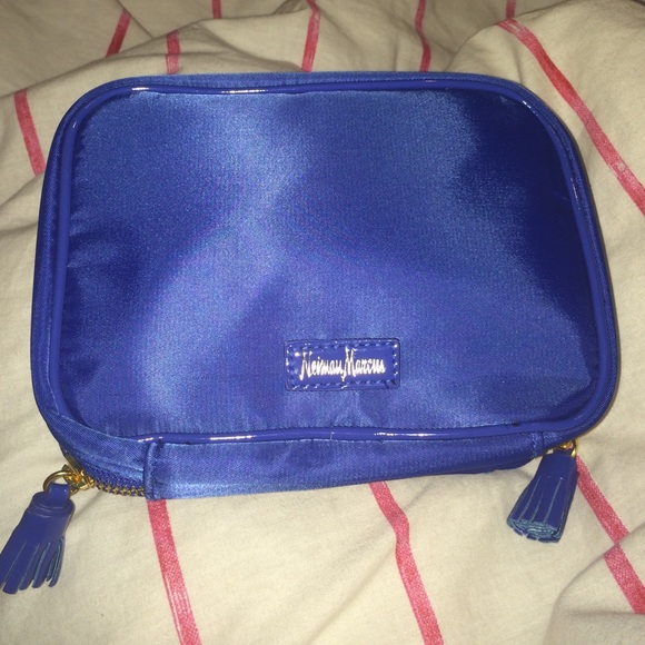 Neiman Marcus jewelry blue bag