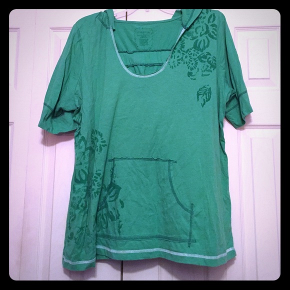 Green shirt