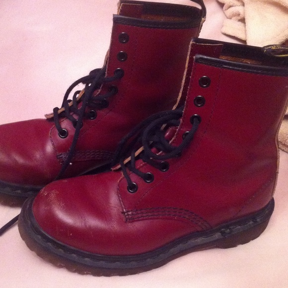 doc martens Shoes - Authentic Maroon Doctor Martens