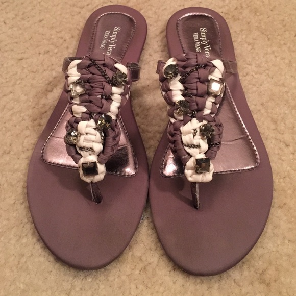 Taupe Simply Vera by Vera Wang sandals