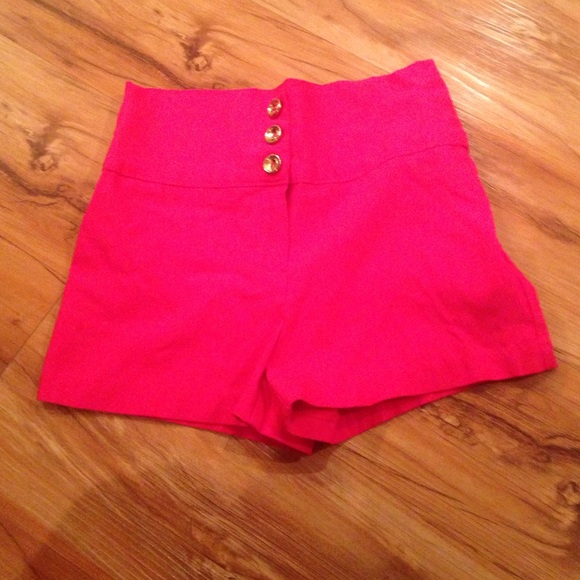 High waisted shorts
