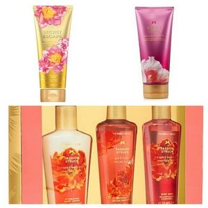 Bundle VS lotions, spray, and body wash